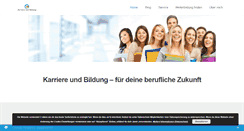 Desktop Screenshot of karriere-und-bildung.de